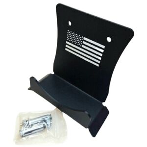 Black Wall Mount with American Flag Design